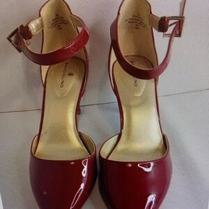 Aldo Glossy Red Heels